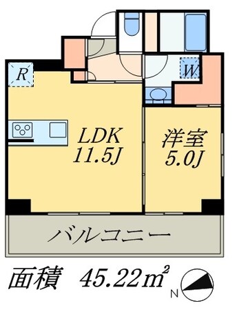 パークアクシス本所吾妻橋の物件間取画像
